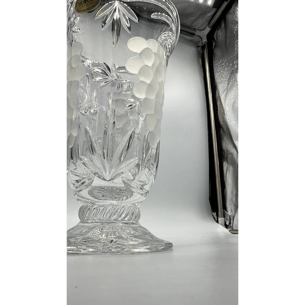 Block Lead Crystal Tuscan Frosted Grapes Savannah 10
